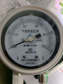 不锈钢差压表