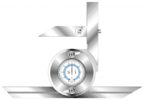 带表万能角度尺