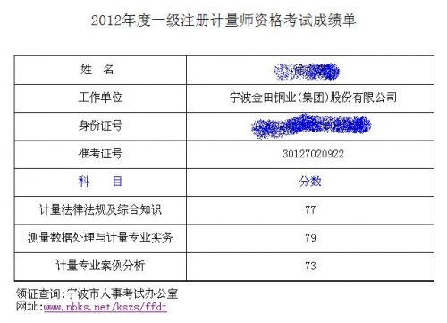 考试成绩