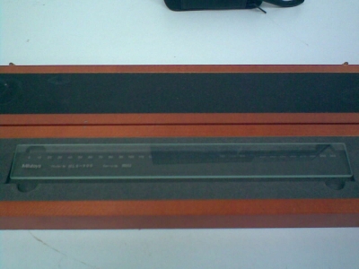 三丰的玻璃线纹尺